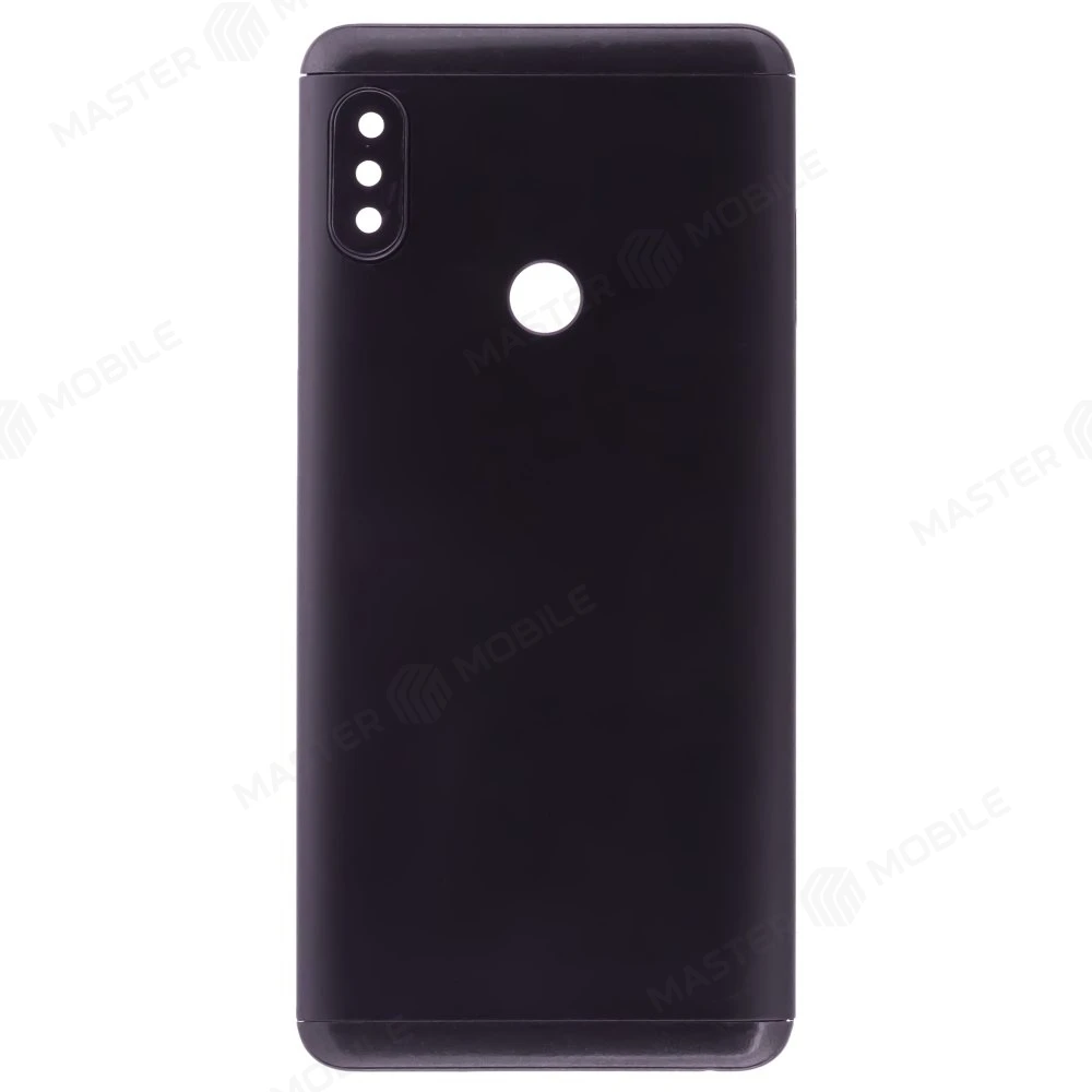 Задняя крышка для Xiaomi Redmi Note 5 (черный) (в сборе со стеклом камеры)