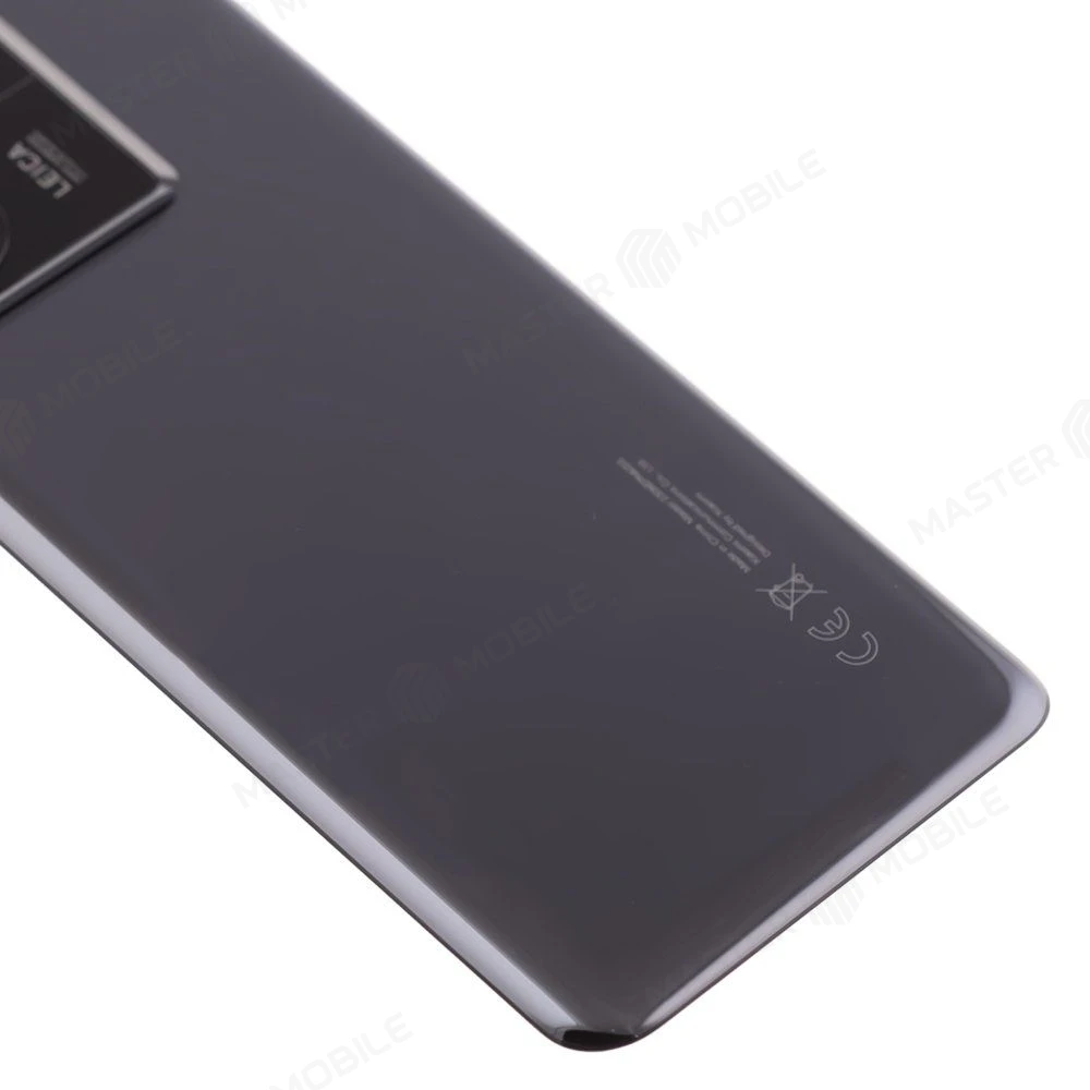 Задняя крышка для Xiaomi 13T Pro (23078PND5G) (черный) (в сборе со стеклом камеры) (ORIG100)  фото №4
