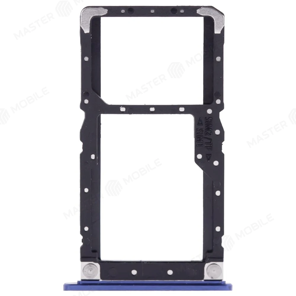 Держатель сим-карты для Xiaomi Mi 8 Lite (M1808D2TG) (синий)  фото №1