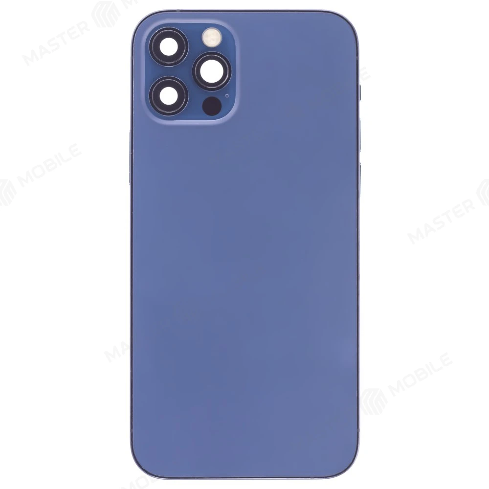 Корпус для Apple iPhone 12 Pro (синий) (в сборе) (с разбора) (ORIG100) (возможен дефект ЛКП)