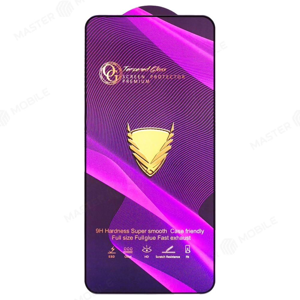 Защитное стекло OG Glass (3 в 1) для Samsung S921 Galaxy S24 / S931 Galaxy S25 (черный) фото №1