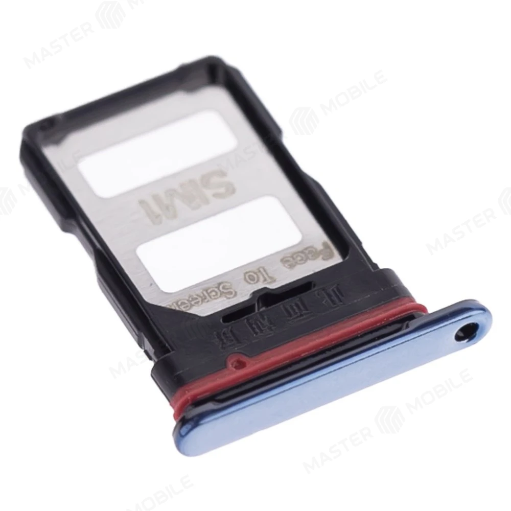 Держатель сим-карты для Xiaomi 11T (21081111RG) / 11T Pro (2107113SG) (синий) фото №3