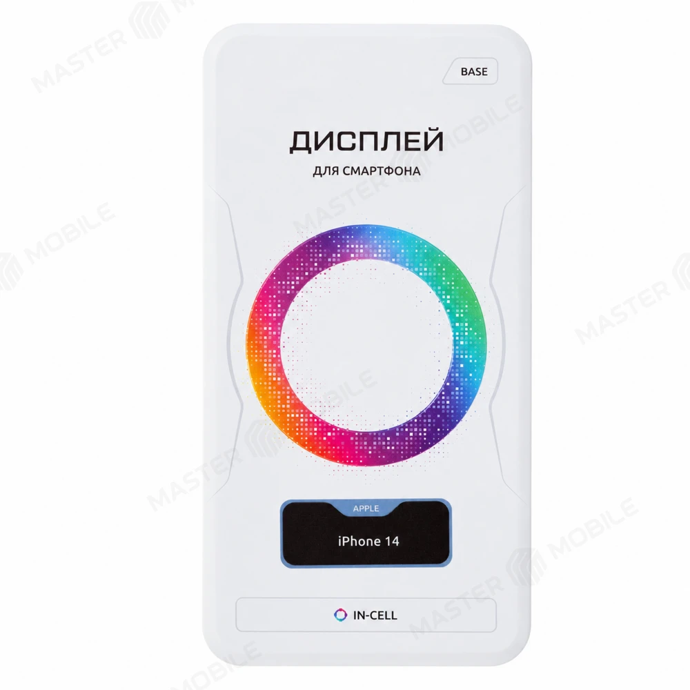Дисплей для Apple iPhone 14 + тачскрин (черный) (F5ENERGY) (In-Cell) (площадка под IC) (BASE) фото №5