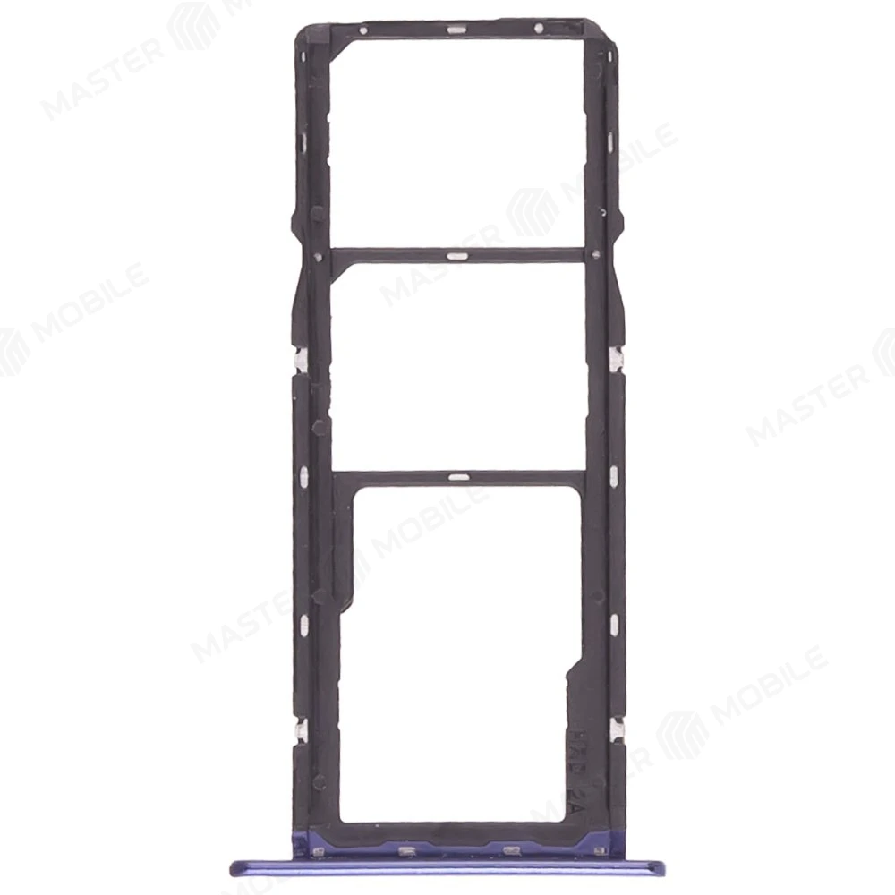 Держатель сим-карты для Huawei Y6 2018 (ATU-L11) (синий) фото №2