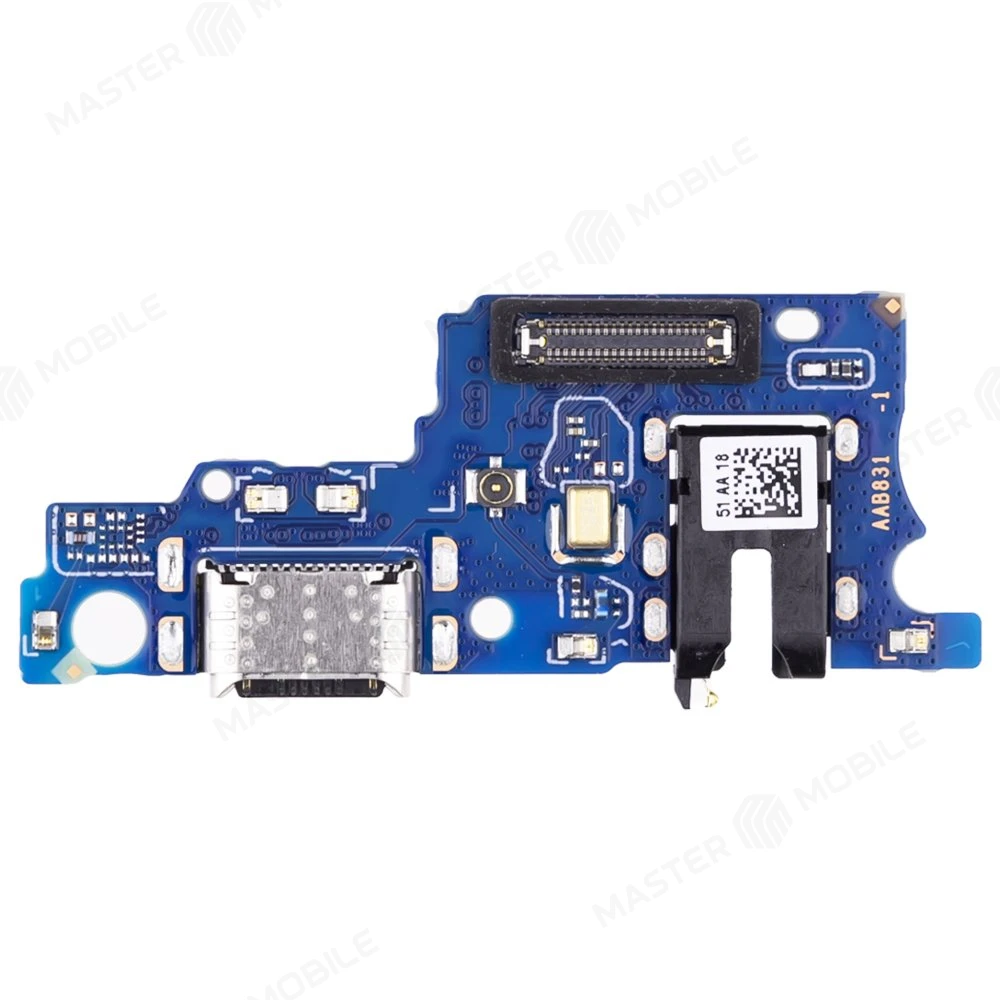 Нижняя плата для Realme C61 (RMX3930) с комп. + разъем зарядки + микрофон + разъем гарнитуры (ORIG100) фото №1