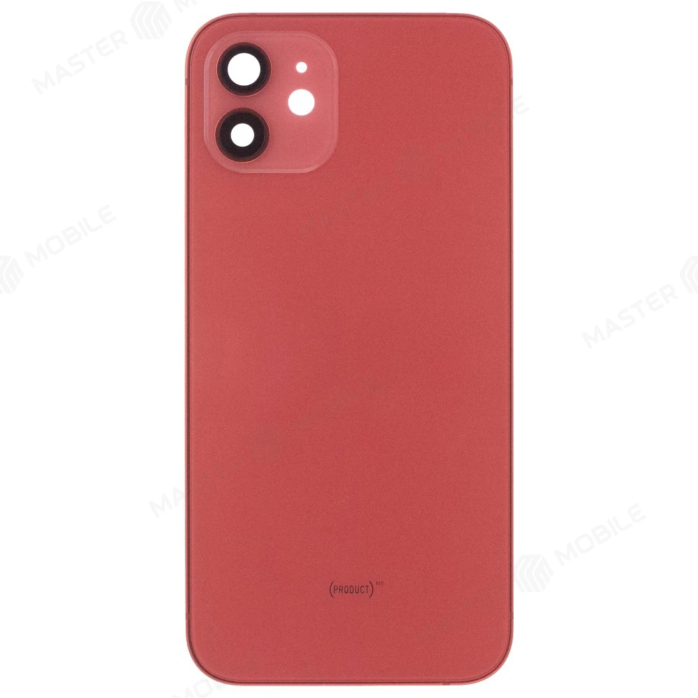 Корпус для Apple iPhone 12 (красный) (Premium)
