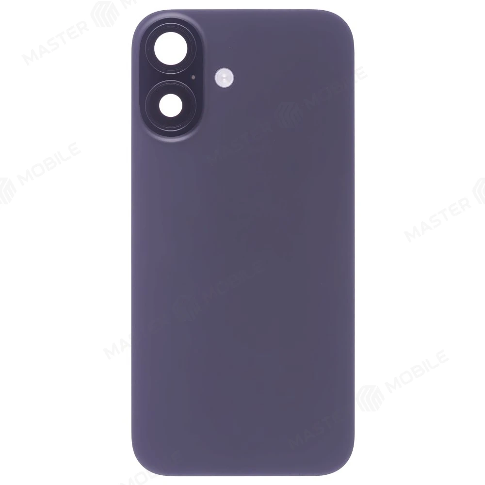 Задняя крышка для Apple iPhone 16 (черный) (в сборе) (с разбора) (ORIG100) (возможен дефект ЛКП)