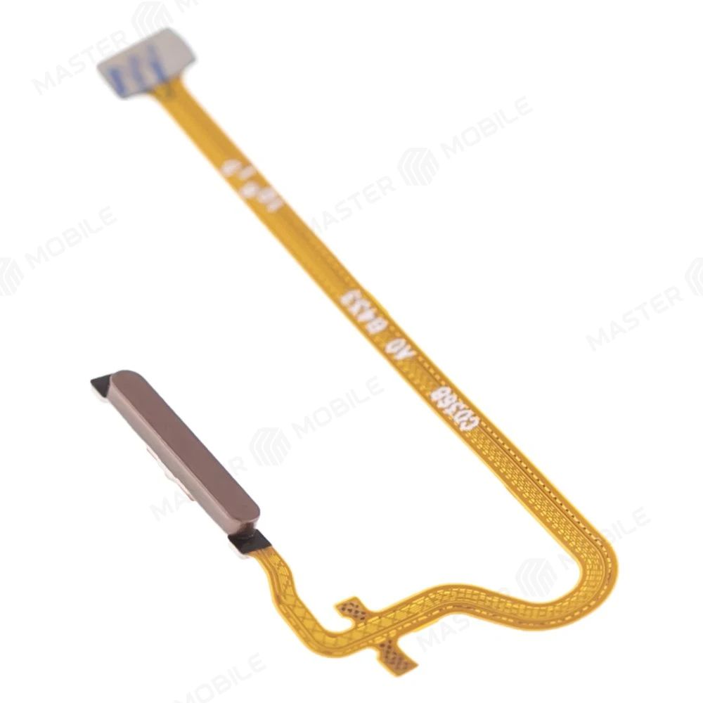 Шлейф для OPPO A3x (CPH2641) с комп. + сканер отпечатка пальца (бордовый) фото №3