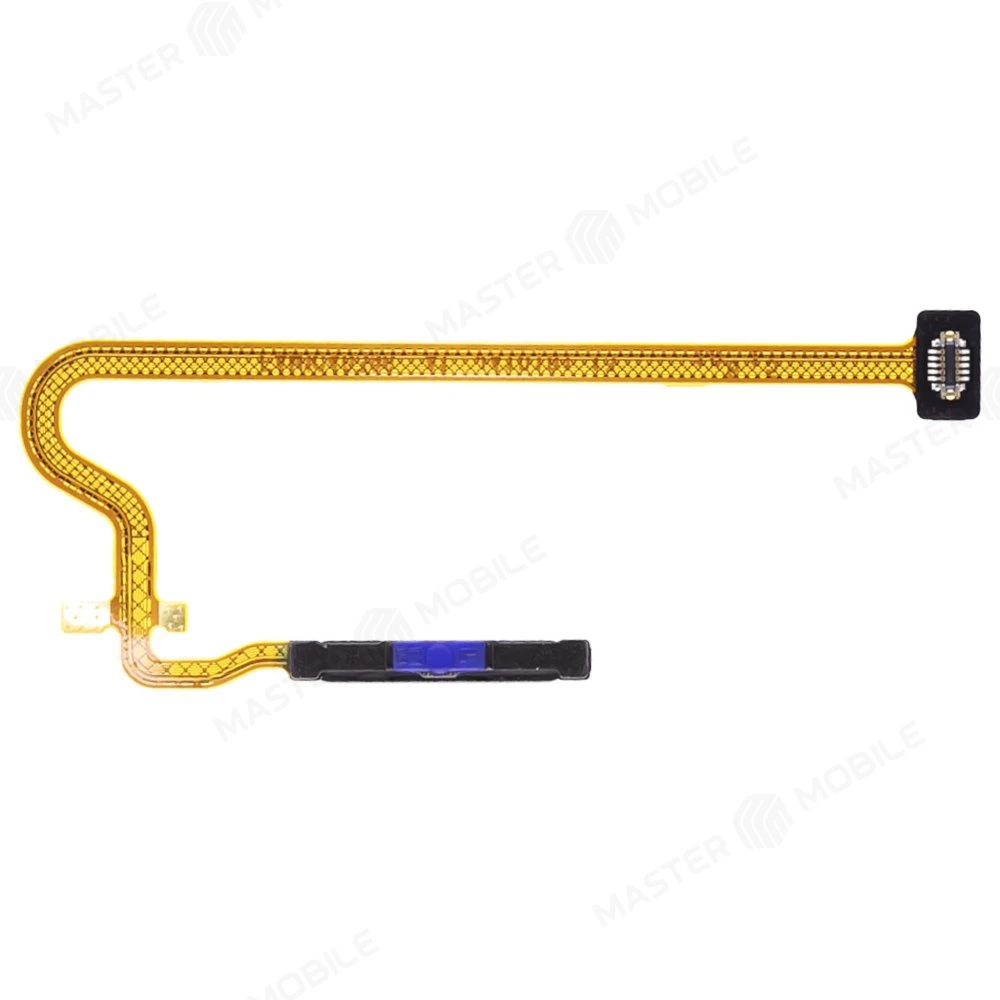 Шлейф для Realme C51 (RMX3830) с комп. + сканер отпечатка пальца (черный) фото №2