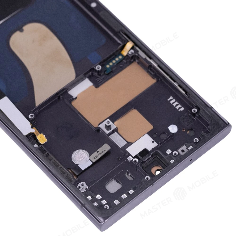 Дисплей для Samsung S918 Galaxy S23 Ultra + тачскрин (черный) (в рамке) (OLED) (Small Size) фото №3