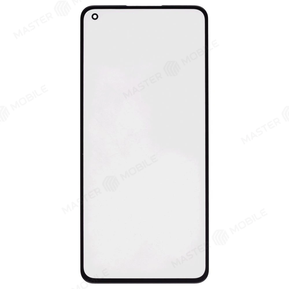 Стекло модуля для Xiaomi 11 Lite 5G NE (2109119DG) + OCA (черный)