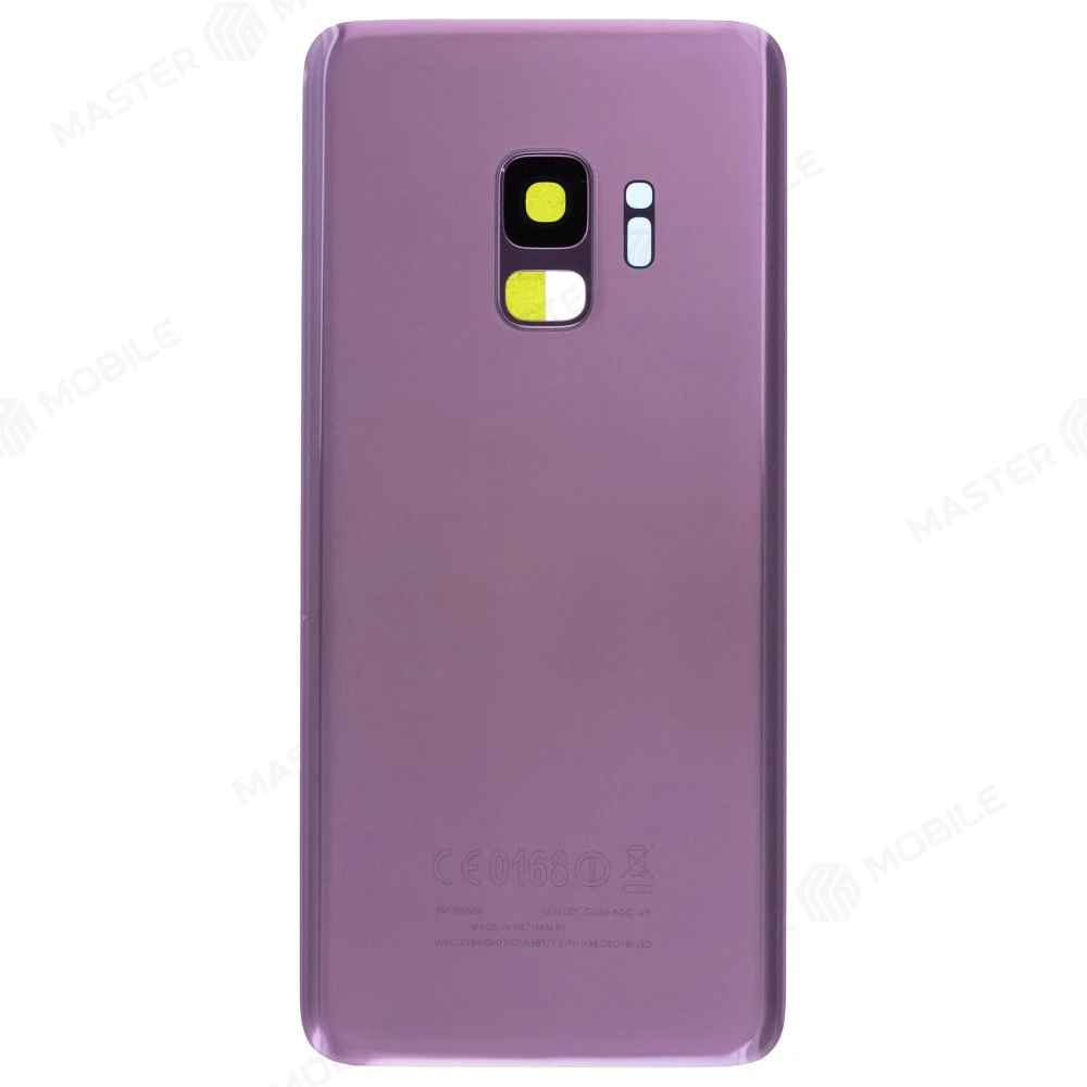 Задняя крышка для Samsung G960 Galaxy S9 (фиолетовый) (в сборе со стеклом камеры)