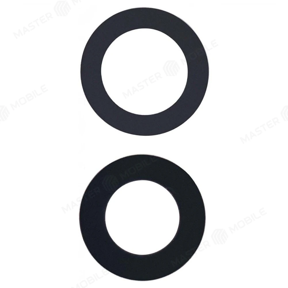 Стекло задней камеры для Apple iPhone 14 / iPhone 14 Plus (без рамки) (черный) (ORIG100)