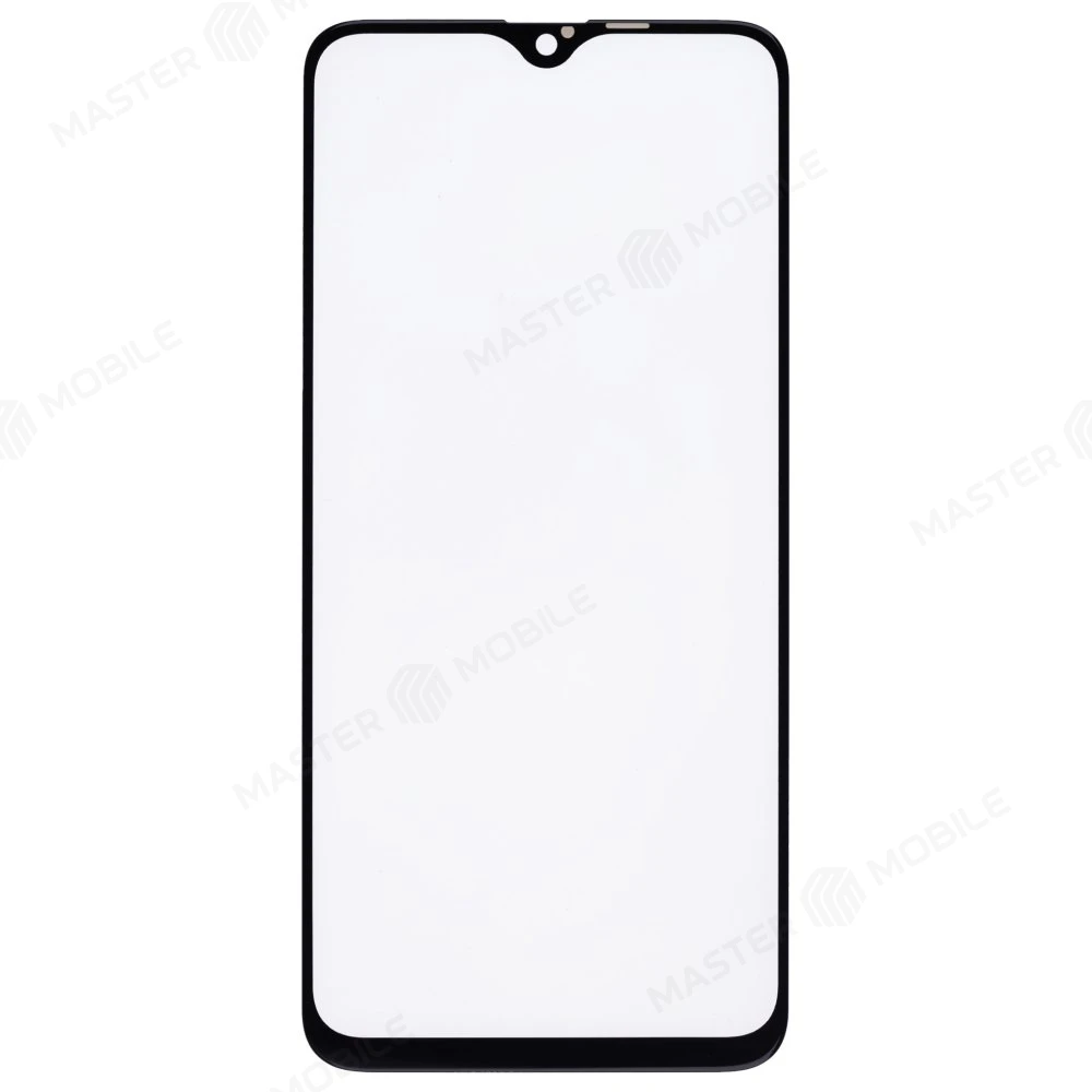 Стекло модуля для Realme 5 Pro (RMX1971) + OCA (черный)