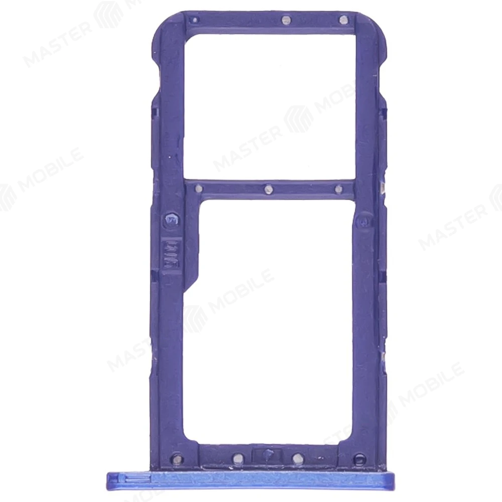 Держатель сим-карты для Huawei P20 Lite (ANE-LX1) / Nova 3E (ANE-AL00) (синий) фото №2