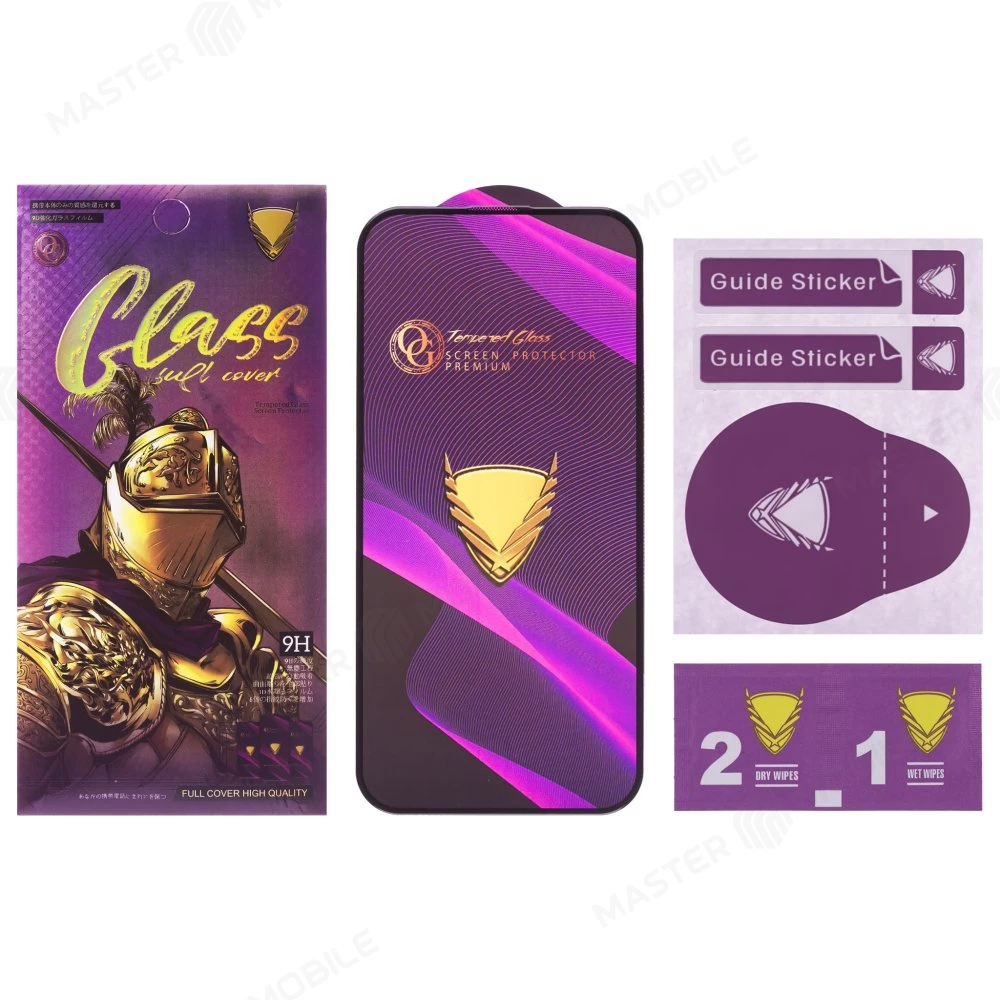 Защитное стекло OG Glass (3 в 1) для Huawei Nova Y90 (CTR-LX1) (черный) фото №2