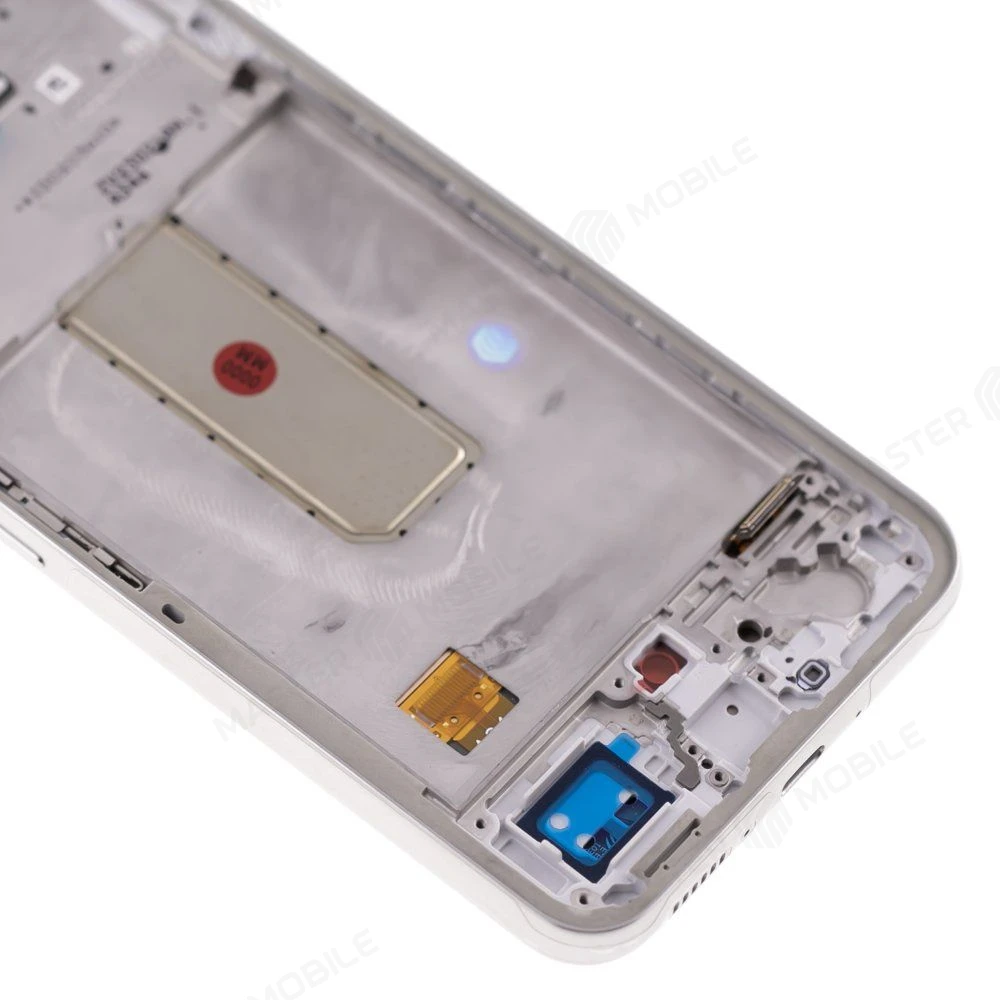 Дисплей для Samsung A346 Galaxy A34 5G + тачскрин (серебристый) (в рамке) (ORIG100) (SP) фото №4