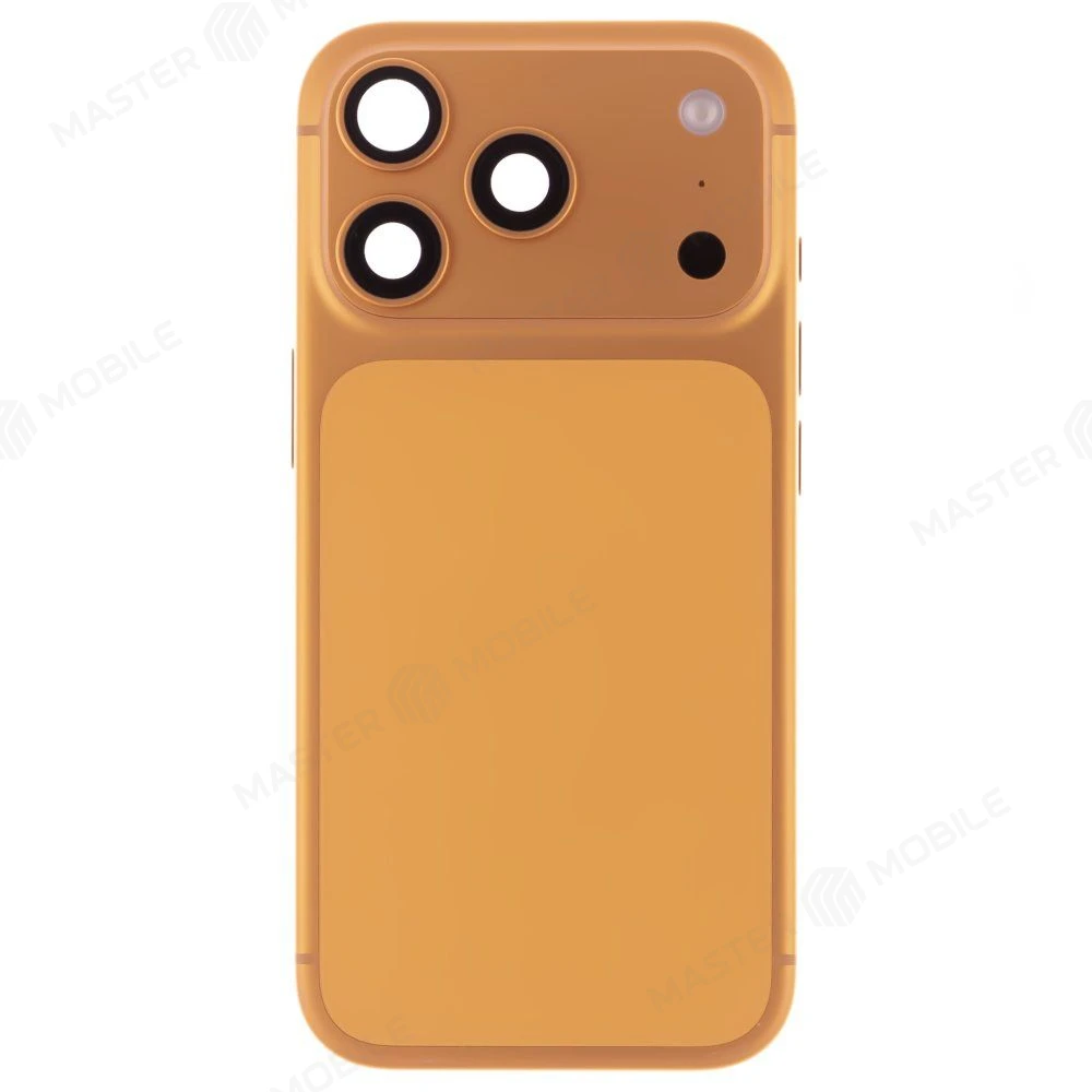 Корпус для Apple iPhone 17 Pro (eSIM) (оранжевый) (в сборе) (ORIG100) (Снятый) (возможен дефект ЛКП) фото №1