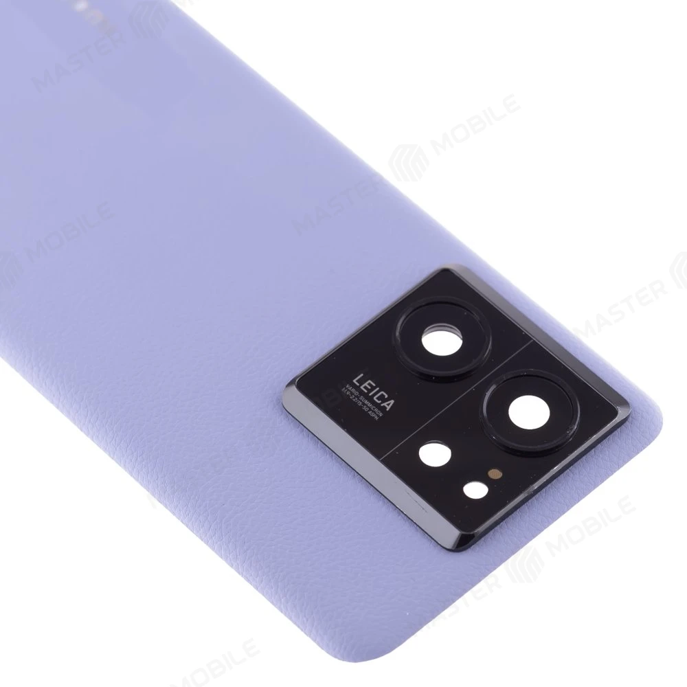 Задняя крышка для Xiaomi 13T (2306EPN60G) / 13T Pro (23078PND5G) (синий) (в сборе со стеклом камеры) фото №3