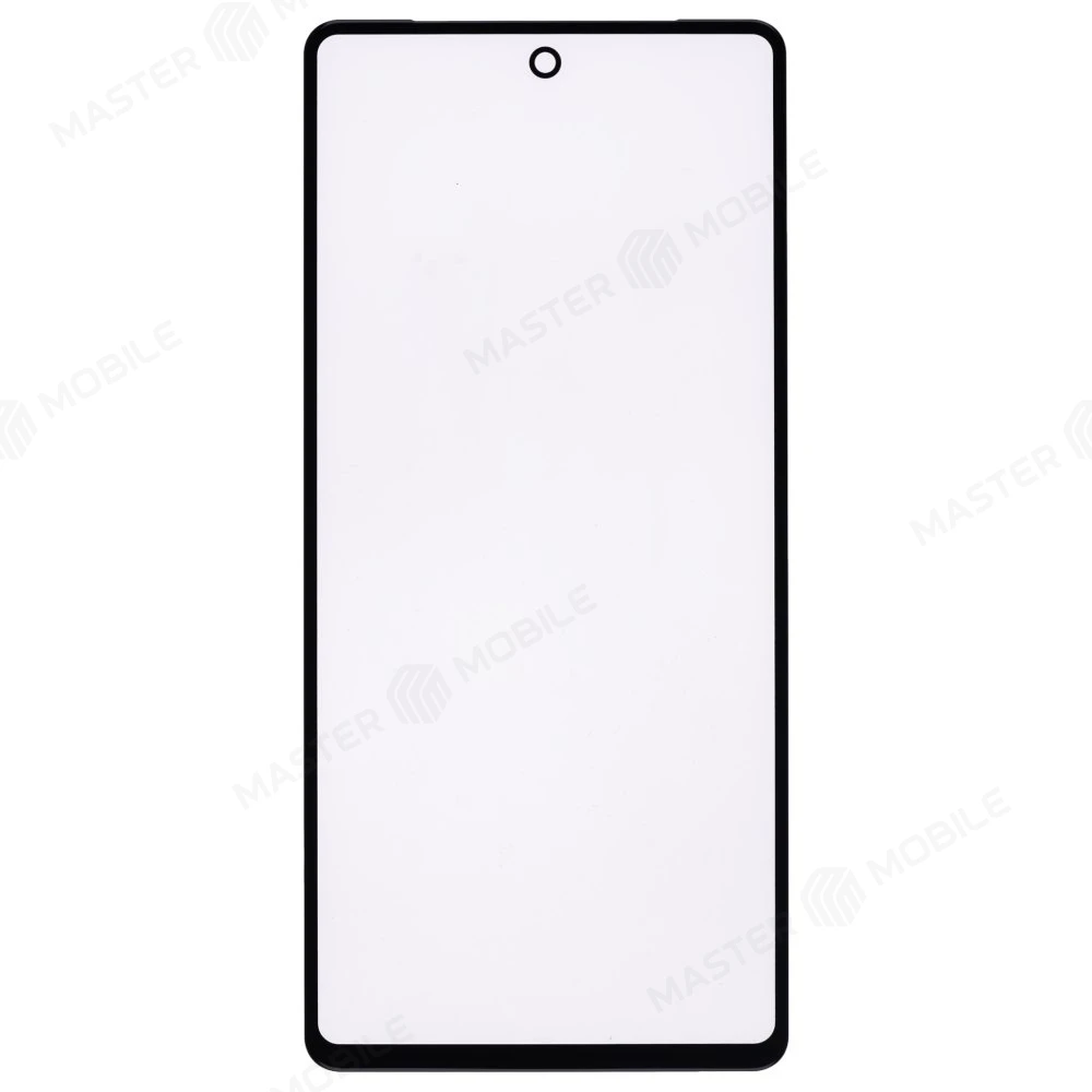 Стекло модуля для Google Pixel 7 (GVU6C/GQML3/GO3Z5) + OCA (черный)