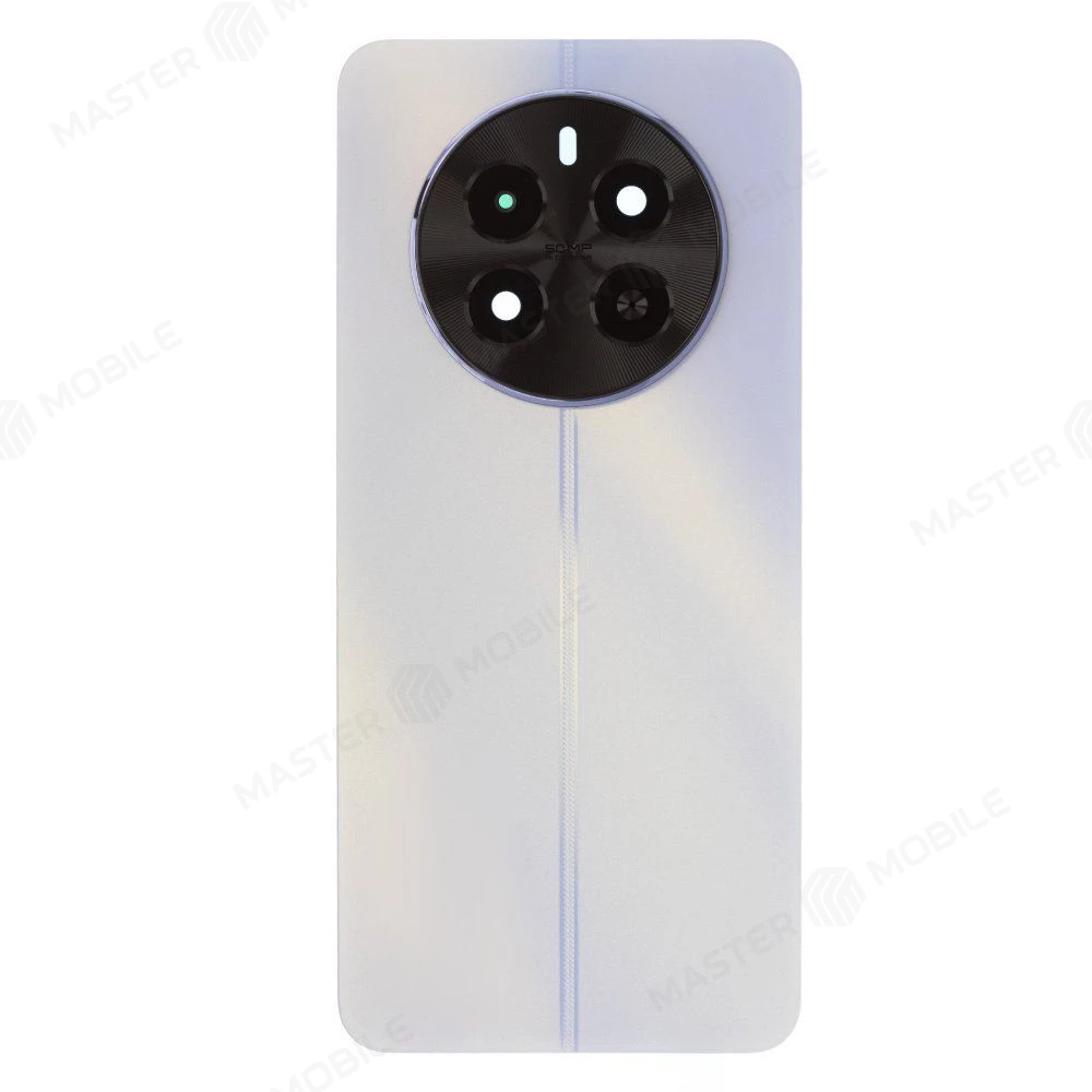 Задняя крышка для Realme 12 4G (RMX3871) (в сборе со стеклом камеры) (голубой) (ORIG100) фото №1