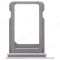 Держатель сим-карты для Apple iPhone X (серебристый) фото №2