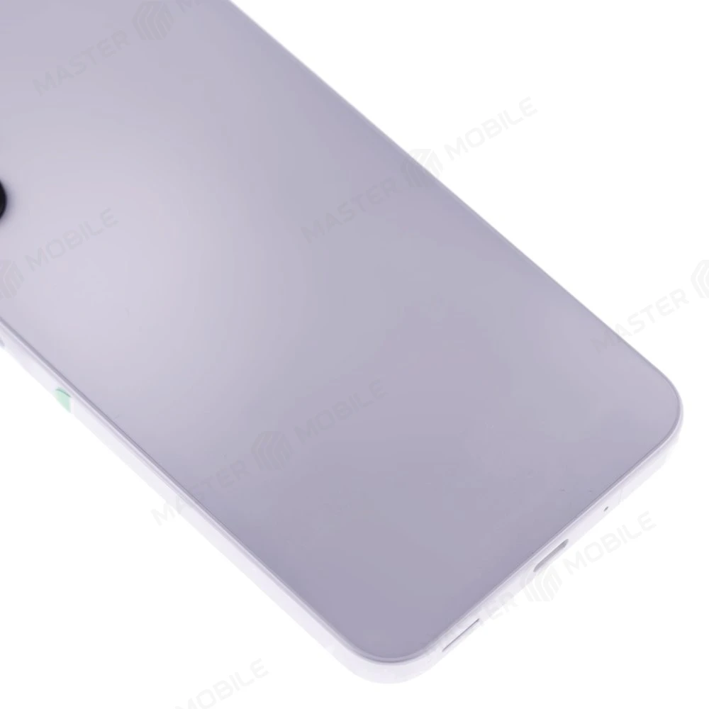 Задняя крышка для Samsung A165 Galaxy A16 4G (серебристый) (в сборе со стеклом камеры) фото №4