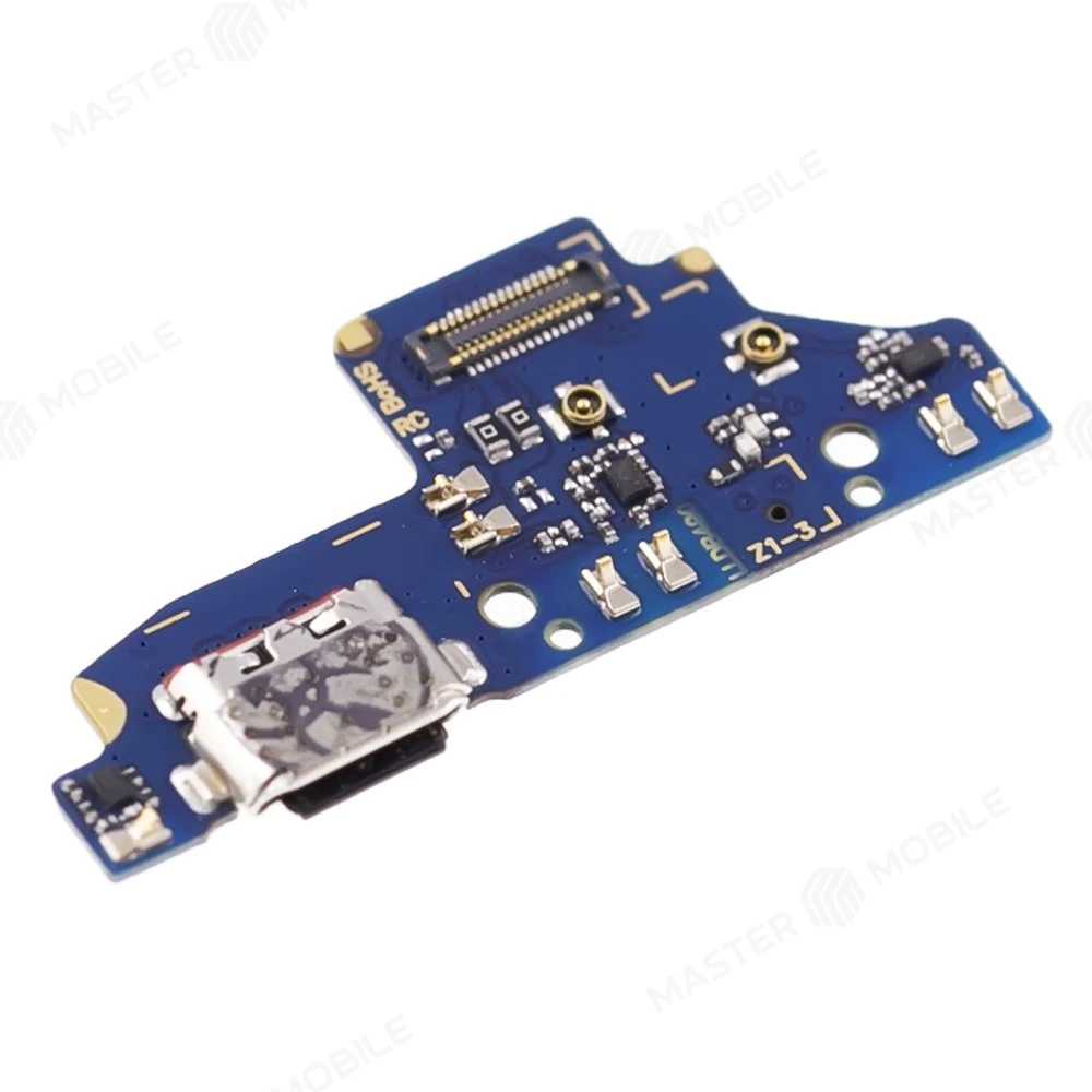 Нижняя плата для Nokia 6.2 (TA-1198) / 7.2 (TA-1196) с комп. + разъем зарядки + микрофон (ORIG100)  фото №3