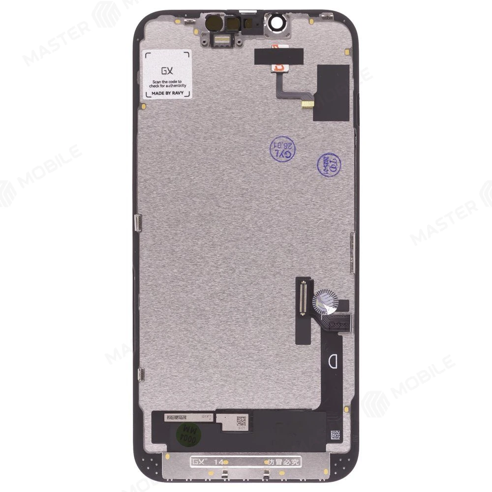 Дисплей для Apple iPhone 14 + тачскрин (черный) (GX ORIG) (Hard Oled) фото №2