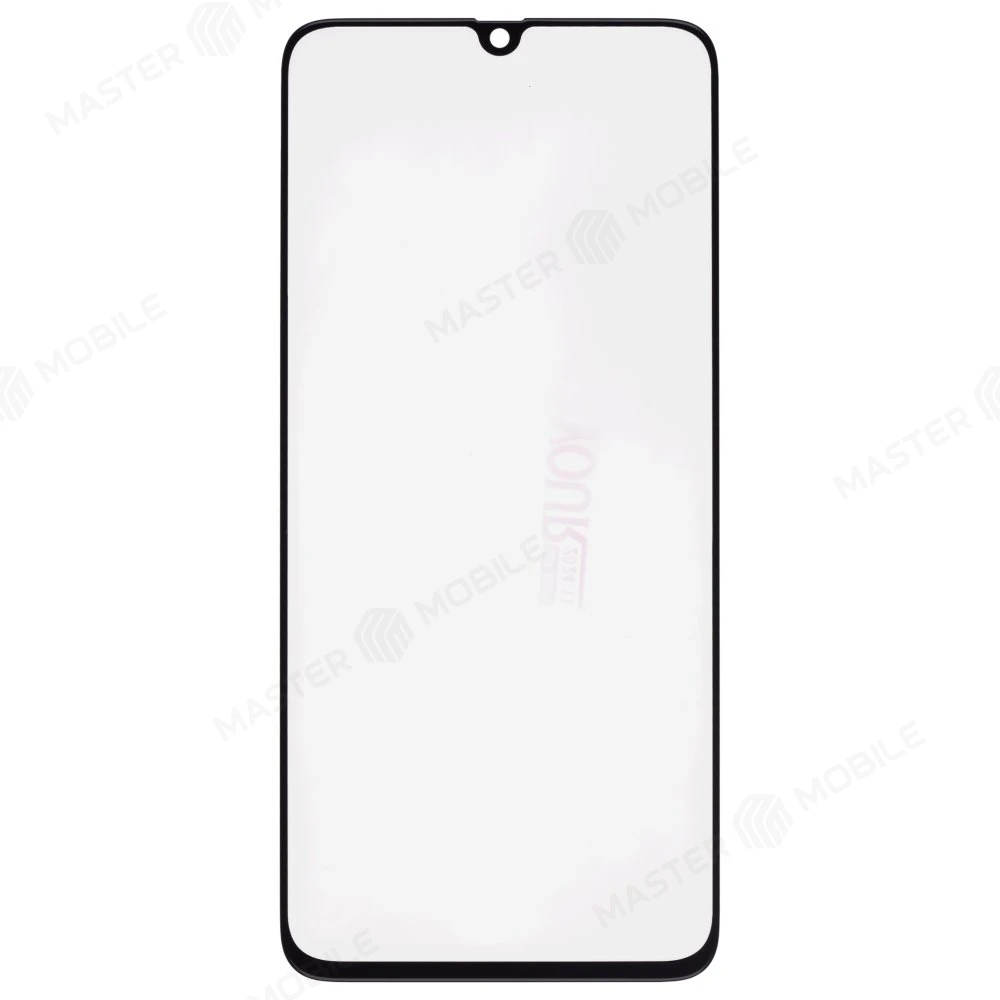 Стекло модуля для Samsung A705 Galaxy A70 + OCA (черный) (Musttby) (Premium)