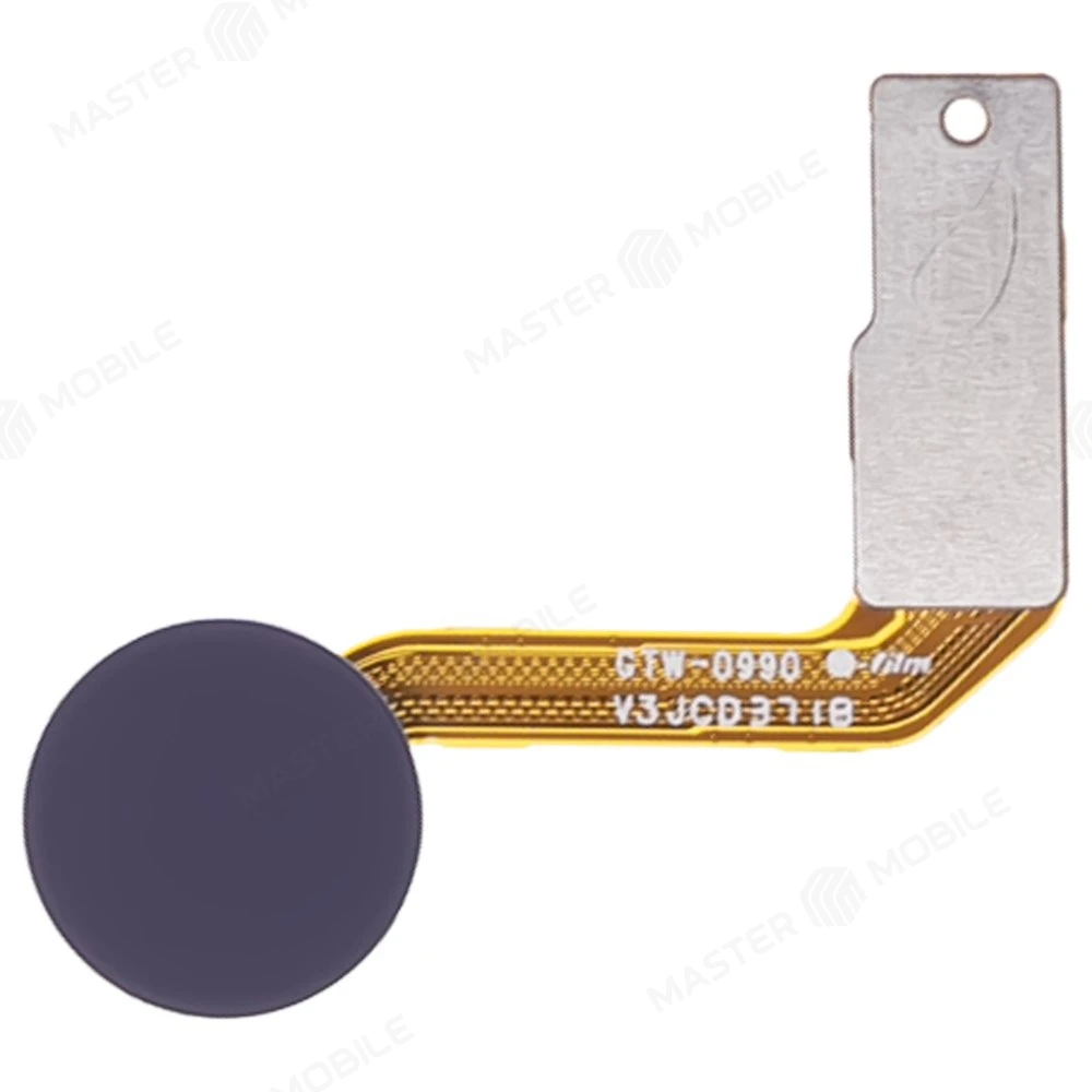 Шлейф для Huawei Mate 20 (HMA-L29) с комп. + сканер отпечатка пальца (серый)  фото №1