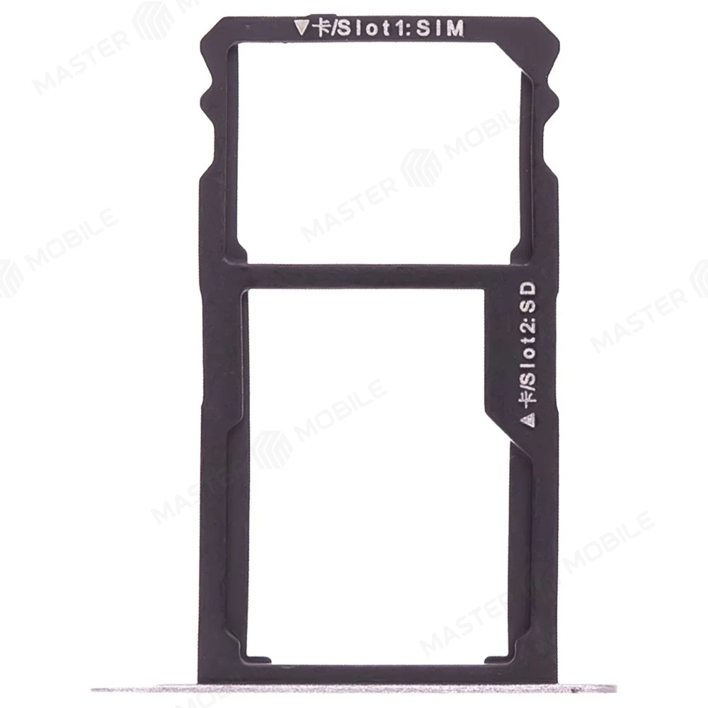 Держатель сим-карты для Huawei Honor 7 (PLK-L01) (серебристый) фото №1