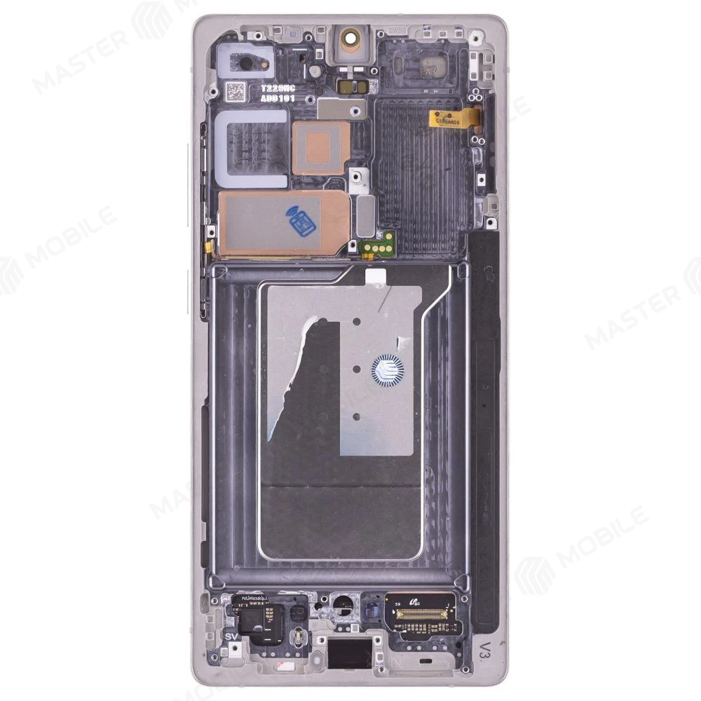 Дисплей для Samsung S938 Galaxy S25 Ultra + тачскрин (титановый) (в рамке) (ORIG100) (возможен дефект ЛКП) фото №2