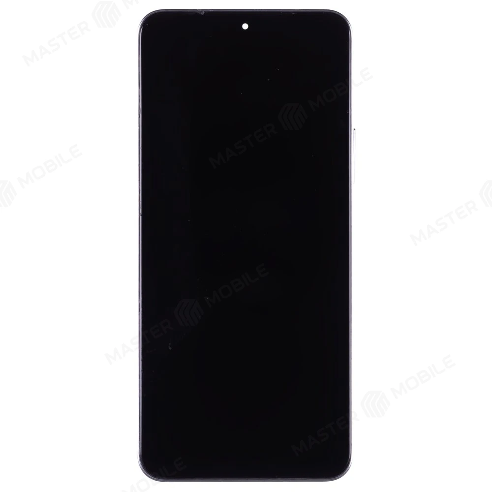 Дисплей для Huawei Honor X8a (CRT-LX1) / Honor 90 Lite (CRT-NX1) + тачскрин (серебристый) (в рамке) (ORIG) фото №1