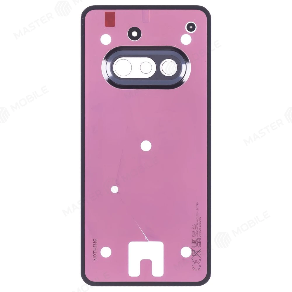 Задняя крышка для Nothing Phone 3a (A059) (черный) (ORIG100) фото №1