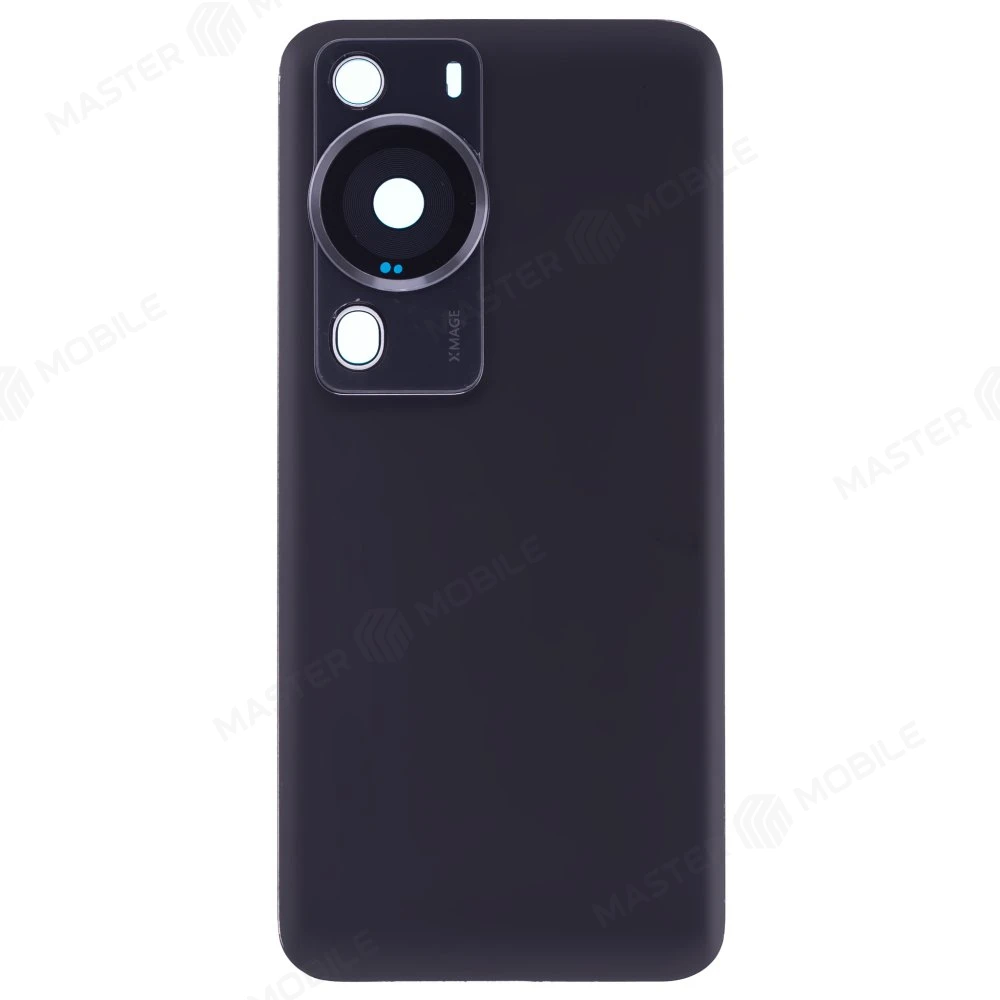 Задняя крышка для Huawei P60 Pro (MNA-LX9) (черный) (в сборе со стеклом камеры)