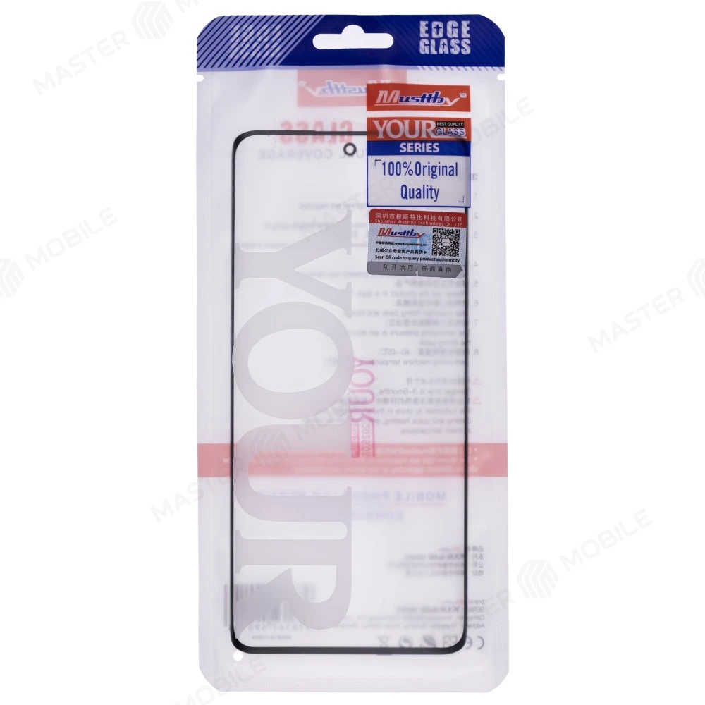 Стекло модуля для Apple iPhone 13 / iPhone 13 Pro + OCA (Musttby) (Premium)