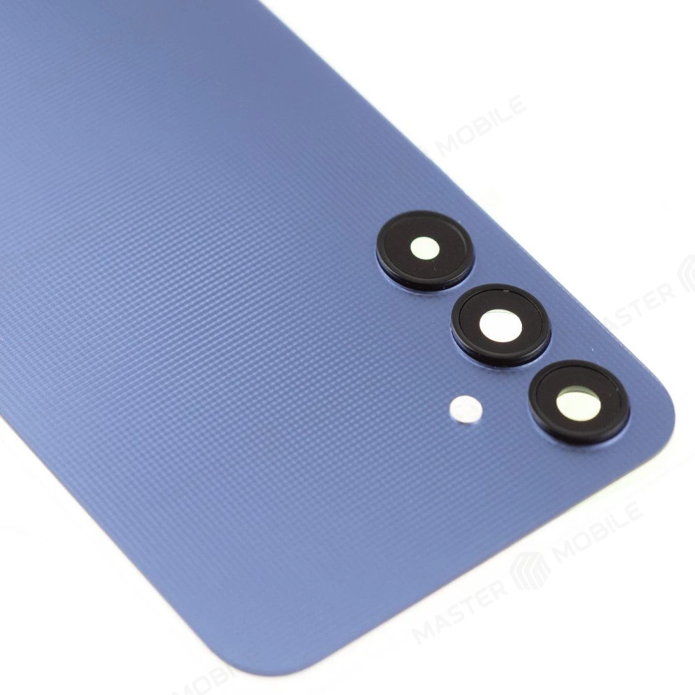 Задняя крышка для Samsung A256E Galaxy A25 5G (синий) (в сборе со стеклом камеры) (ORIG100) фото №3