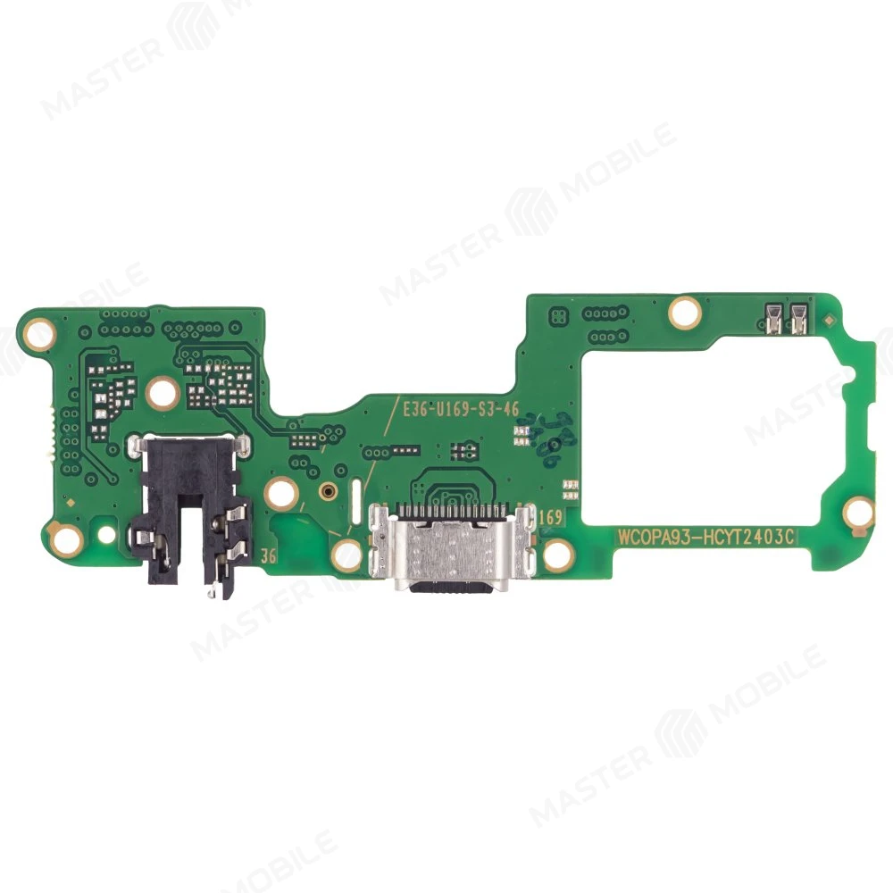 Нижняя плата для OPPO Reno 4 Lite (CPH2125) / Reno 5 Lite (CPH2205) с комп. + разъем зарядки + микрофон  фото №2