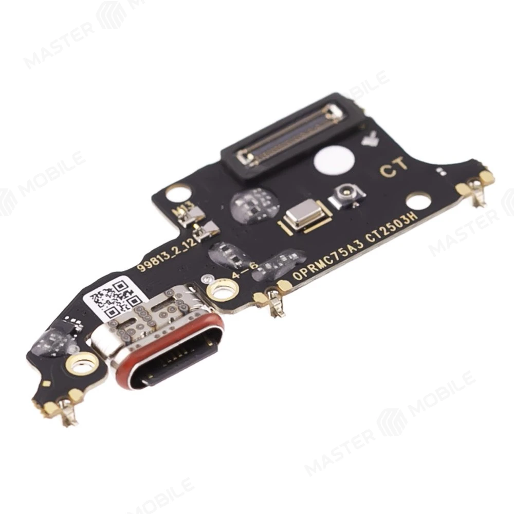 Нижняя плата для Realme C75 (RMX3941) с комп. + разъем зарядки + микрофон фото №3