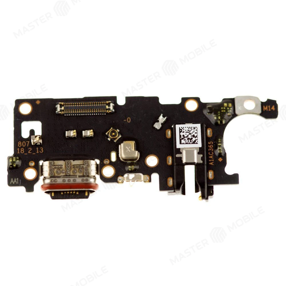 Нижняя плата для OPPO A6x 4G (CPH2819) с комп. + разъем зарядки + микрофон (ORIG100) фото №1