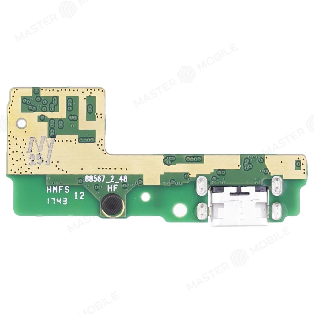 Нижняя плата для Xiaomi Redmi 5 (MDG1) с комп. + разъем зарядки + микрофон (ORIG100)  фото №2