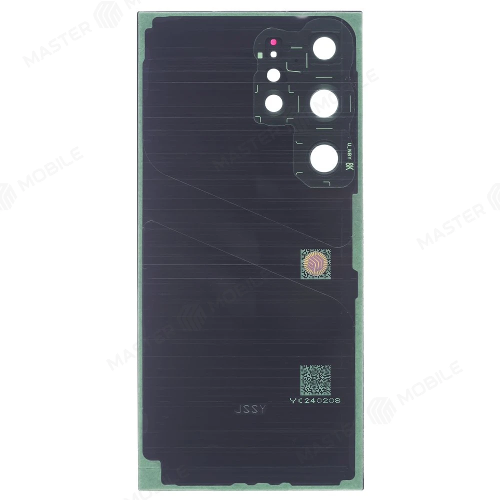 Задняя крышка для Samsung S928 Galaxy S24 Ultra (черный) (в сборе со стеклом камеры) фото №2