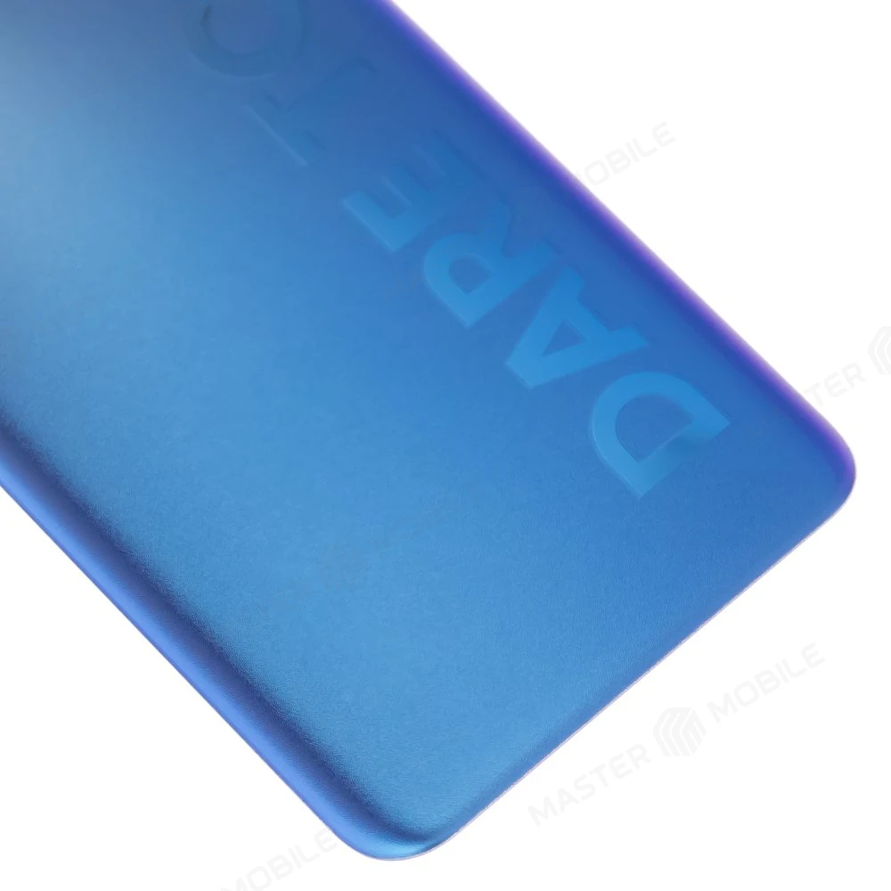 Задняя крышка для Realme 8 Pro (RMX3081) (синий) фото №4