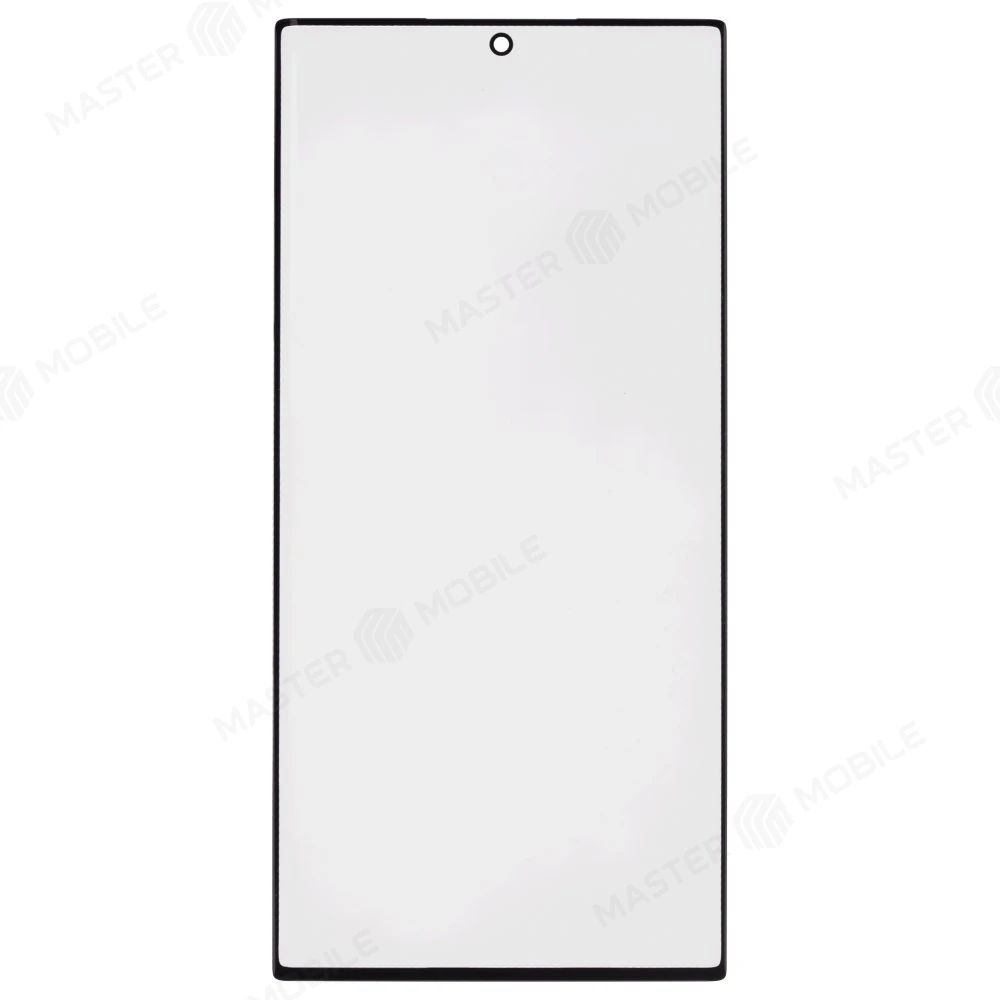 Стекло модуля для Samsung S908 Galaxy S22 Ultra + OCA (черный)