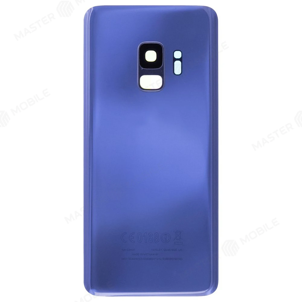 Задняя крышка для Samsung G960 Galaxy S9 (синий) (в сборе со стеклом камеры)