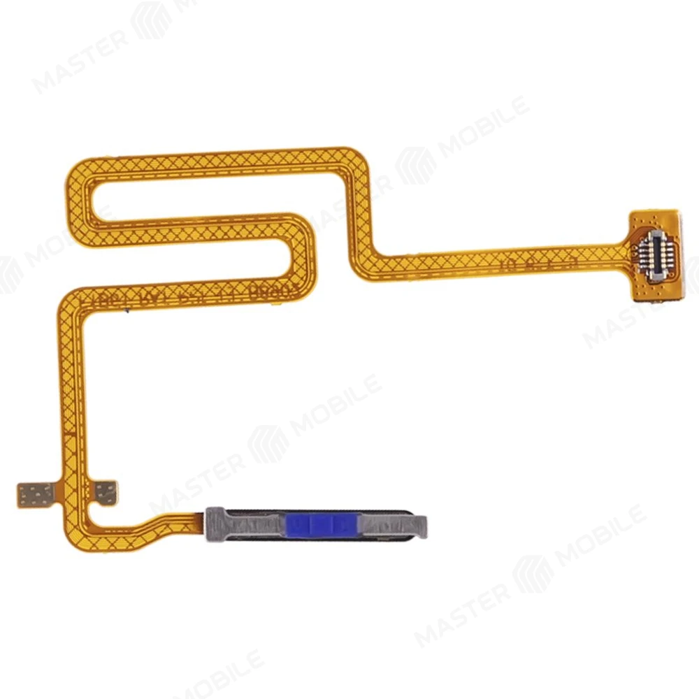 Шлейф для Realme 8i (RMX3151) с комп. + сканер отпечатка пальца (фиолетовый)  фото №2