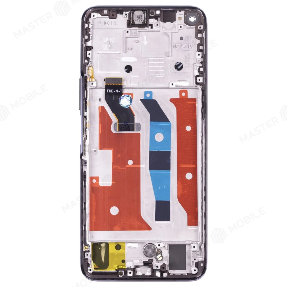 Дисплей для Huawei Nova 8i (NEN-LX1) / Honor 50 Lite (NTN-LX1) + тачскрин (черный) (в рамке) (ORIG) фото №2