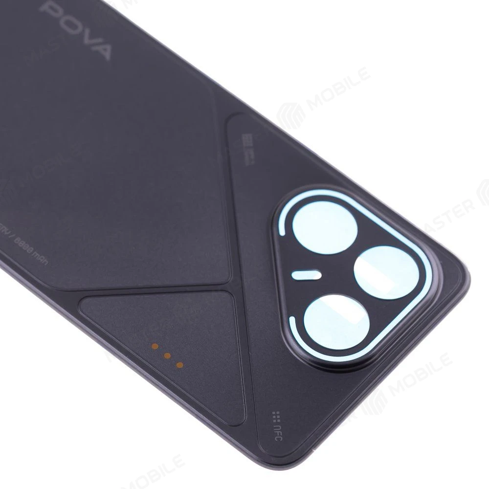 Задняя крышка для Tecno Pova 7 5G (LJ7) (черный) фото №3