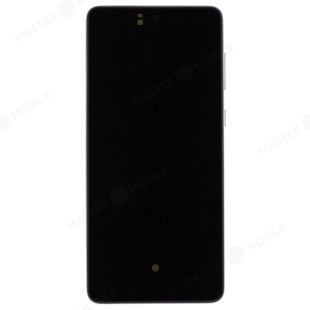 Дисплей для Samsung A736 Galaxy A73 5G + тачскрин (серебристый) (в рамке) (ORIG100)